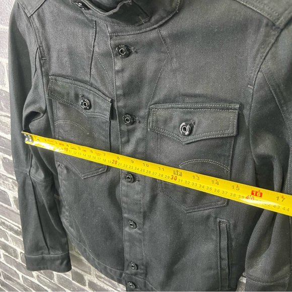 NWT GStar Raw women’s 3D Arc Denim Pilot Jacket - Size S - Picture 13 of 14